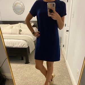 Lulus small navy shift dress